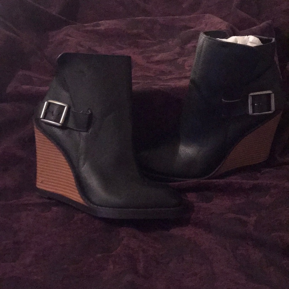 Wedge Heel Boots